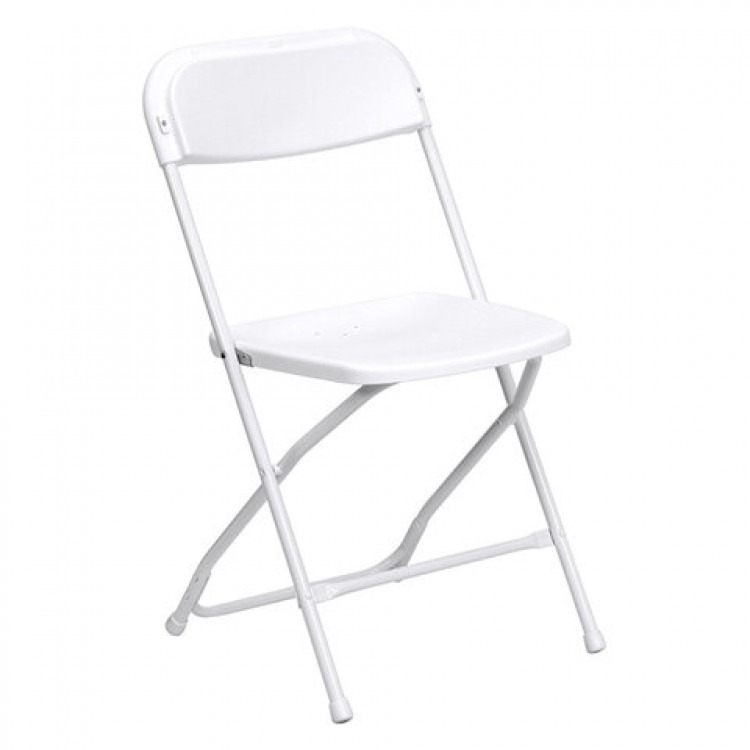 Folding Chair - White